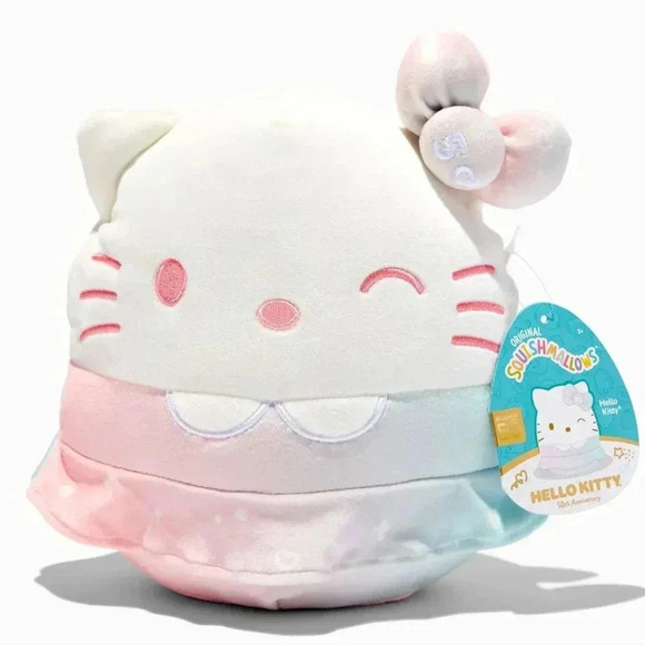 Squishmallows Other - SQUISHMALLOWS Hello Kitty 50th Anniversary 8 inch NWT Special Edition